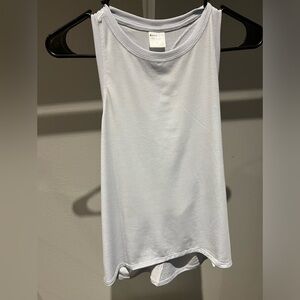 NWT Athleta Ease In Tank XS Snowfall Blue